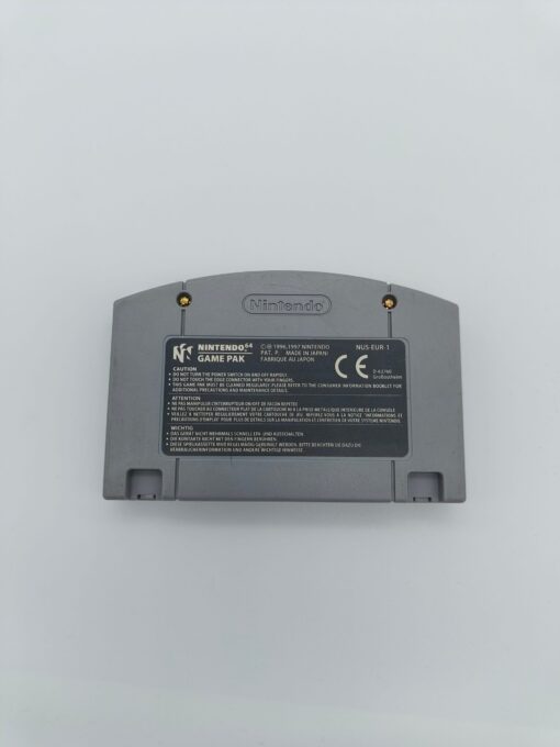 the legend of zelda ocarina of time n64 achterkant