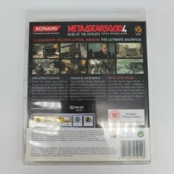 metal gear solid 4 ps3 back