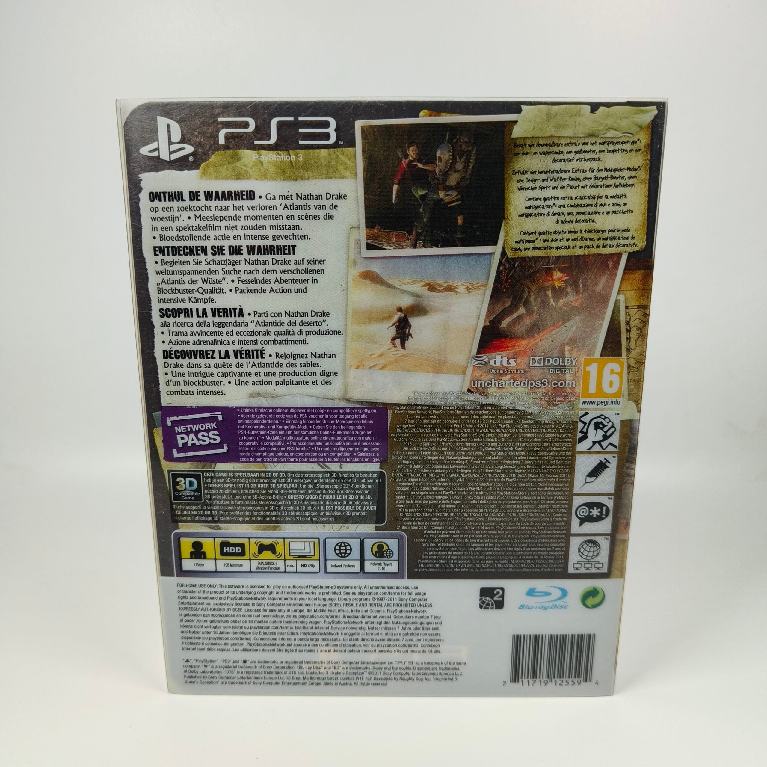 Uncharted 3 Drake's Deception Special Edition