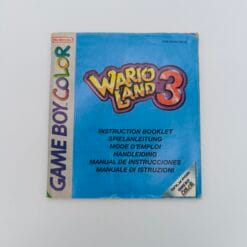 Wario Land 3 Manual kopen