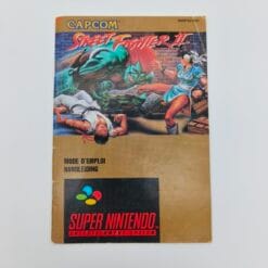 Street Fighter 2 Manual kopen