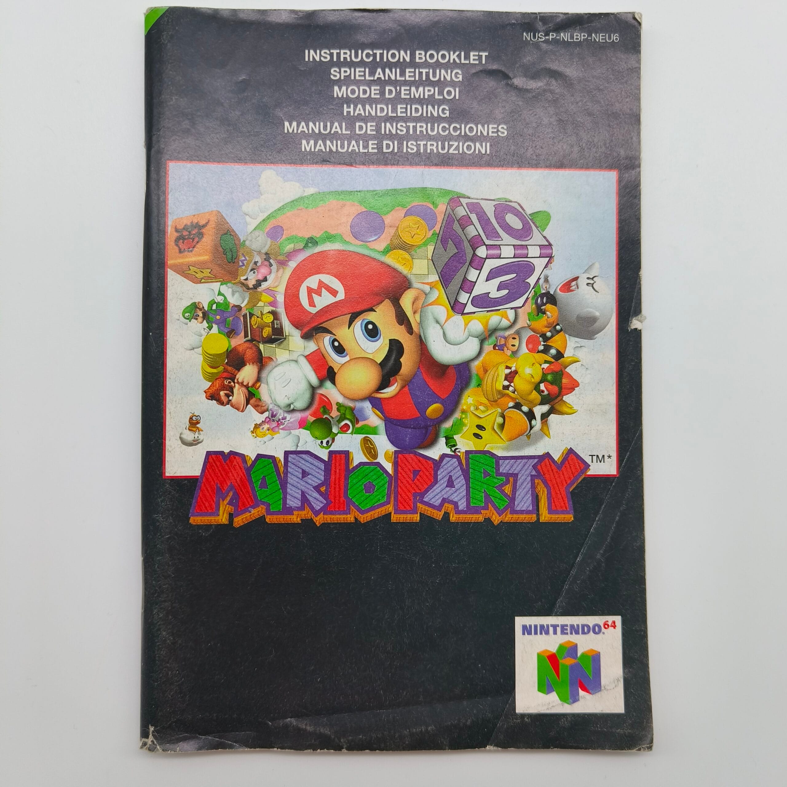 Mario Party N64 Manual kopen