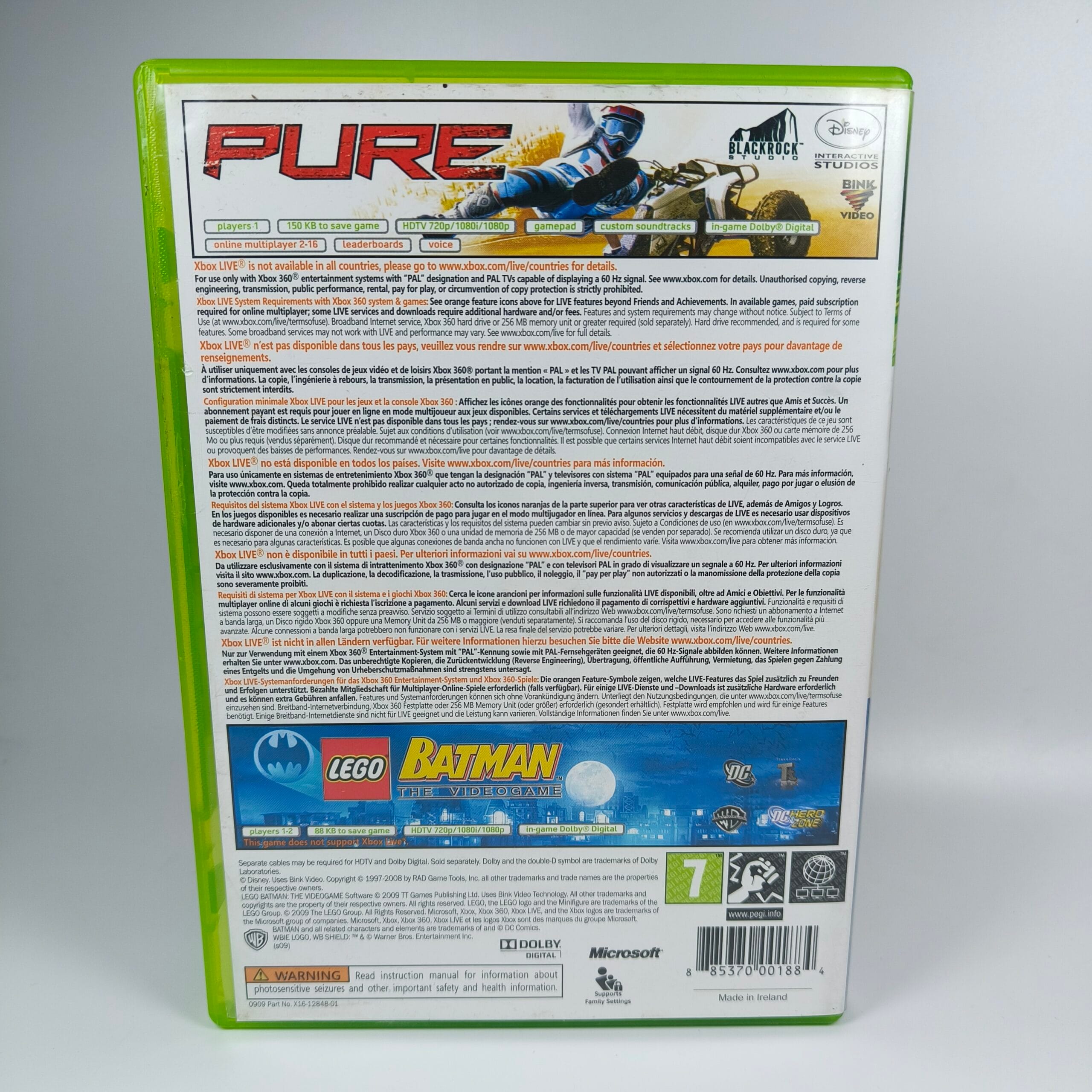 Pure & Lego Batman XBOX360 kopen