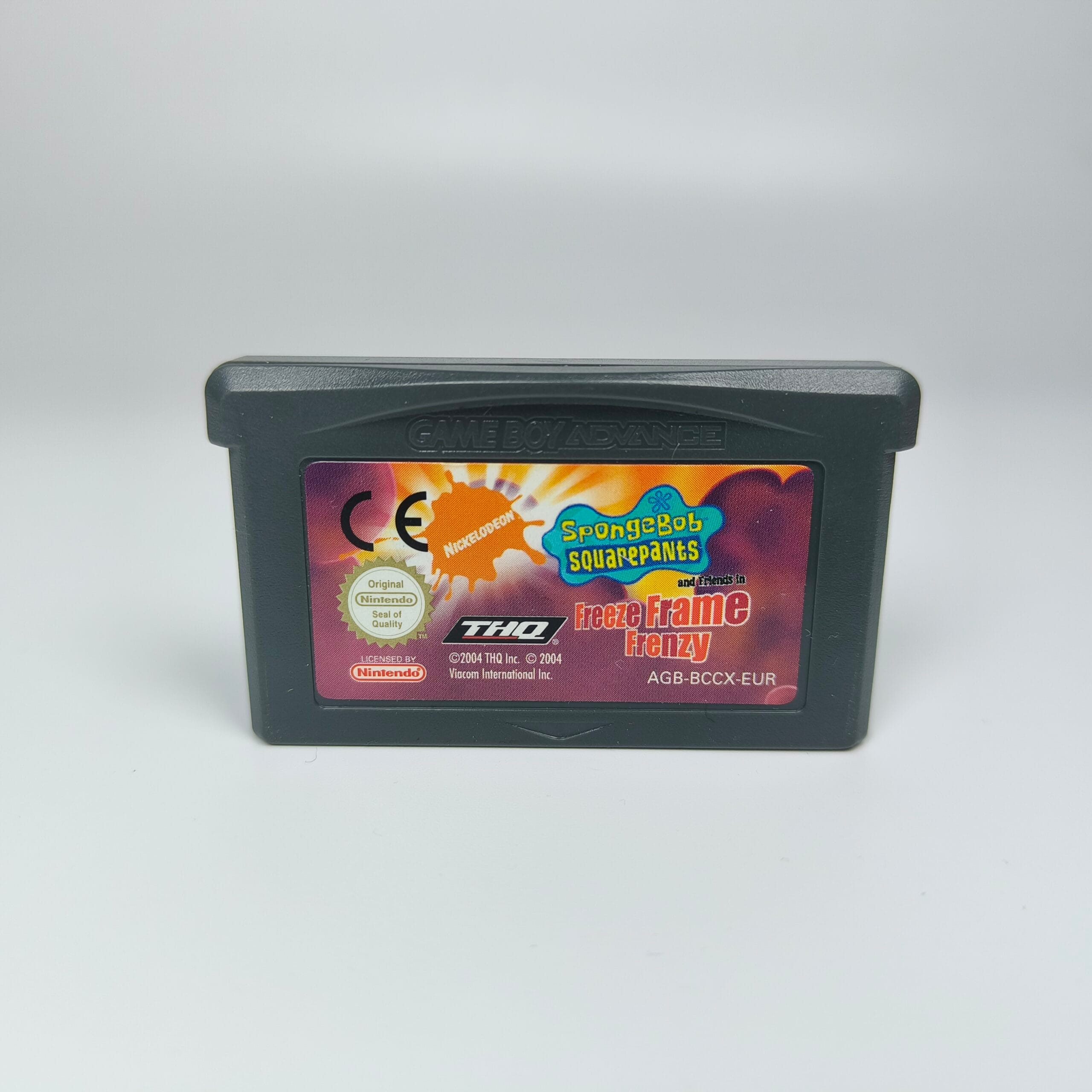 Spongebob Squarepants Freeze Frame Frenzy GBA kopen