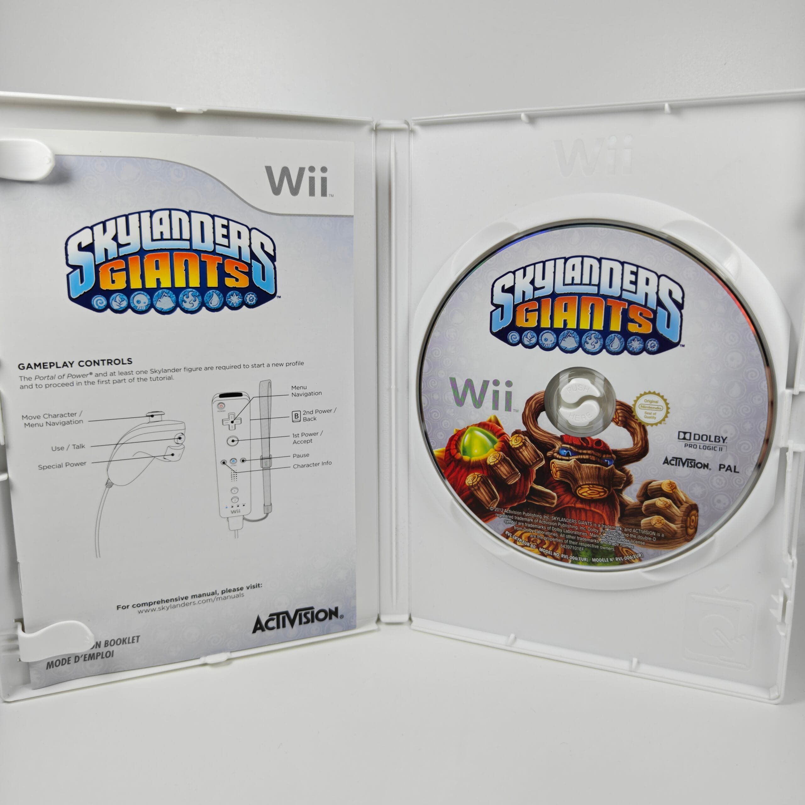Skylanders Giants Wii binnenkant kopen