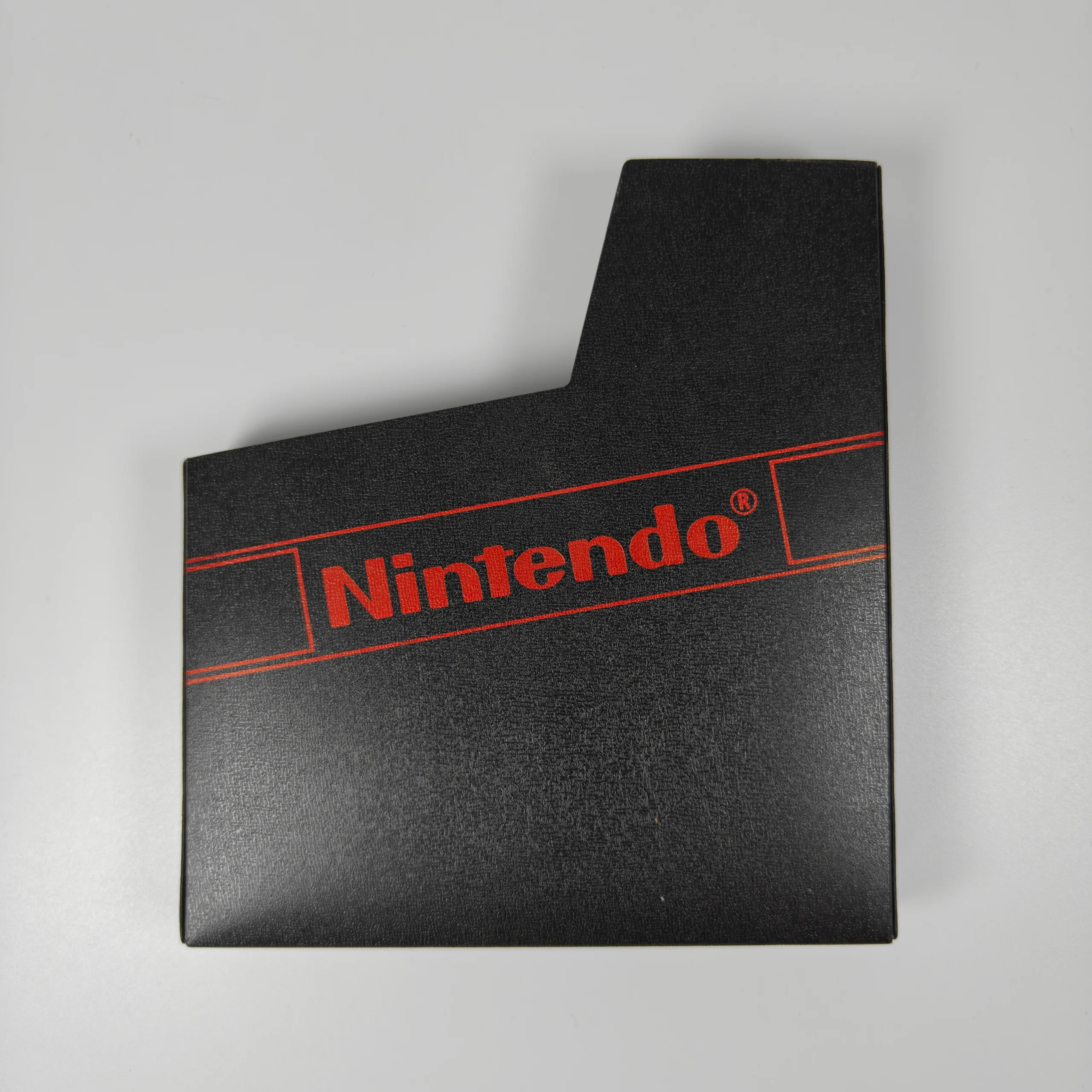 nintendo nes dust cover met logo achterkant